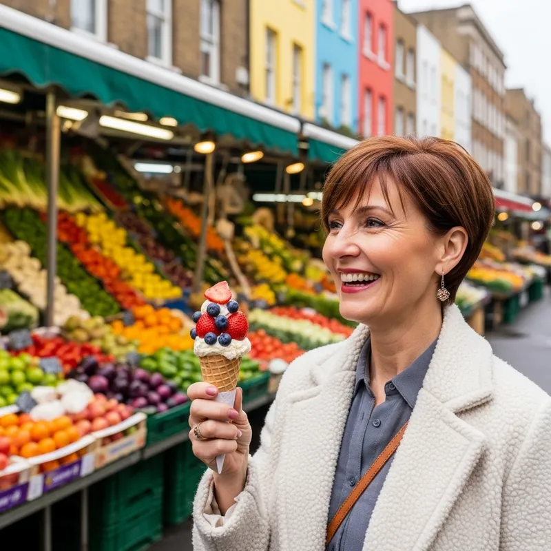 Luxury Ice Creams in London - Veggies & Fruits Treats