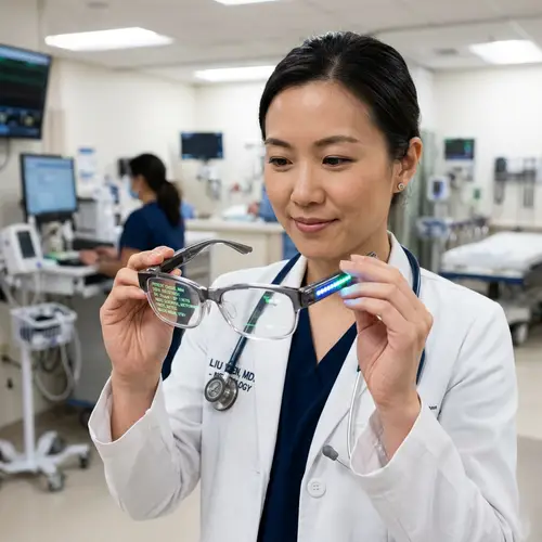 Connected Smart Glasses for Healthcare Professionals | Cutting-Edge Features