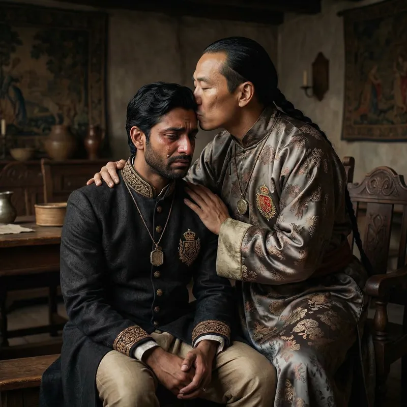 Compassionate Scene in the 18th Century: Emotional Taehyung and Comforting Jungkook