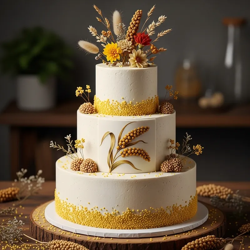 Millet Lover's Dream Cake Design