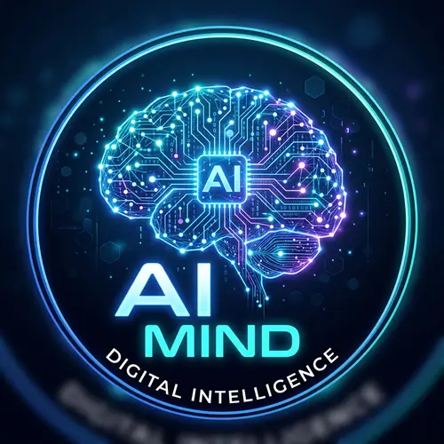 AI Mind Logo Design for Facebook Profile