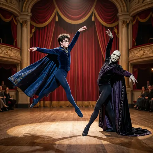 Harry Potter Ballet Performance with Voldemort | Wizard Dance Show