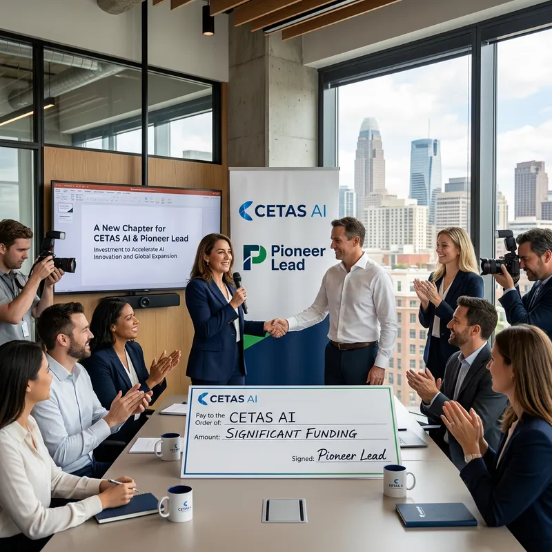 CETAS AI Secures Major Funding from Pioneer Lead CETAS AI Secures Major Funding from Pioneer Lead