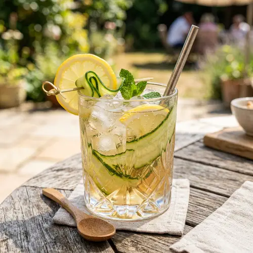 Refreshing Lemon Old Fashioned Drink Recipe
