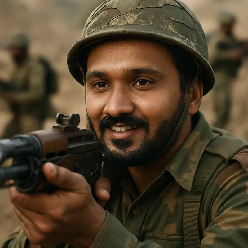 1999 Indian Military with Gun Overview 1999 Indian Military with Gun Overview