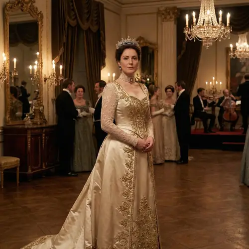 19th Century Princess in Royal Attire | Elegant Vintage Portrait