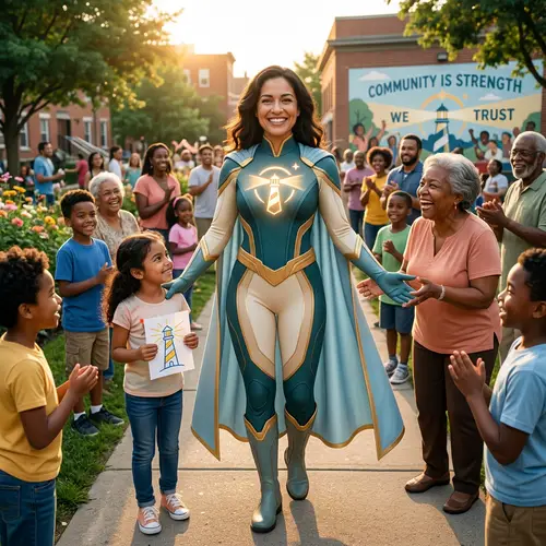 Guardian of Hope: Superhero of Trust and Protection