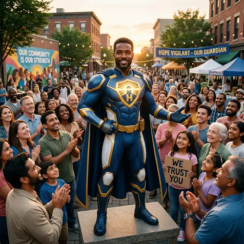 Empowering Community Superhero: Hope & Trust