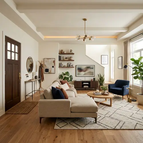 6m by 4m Living Room Design | Architectural Principles & Elegant Furniture