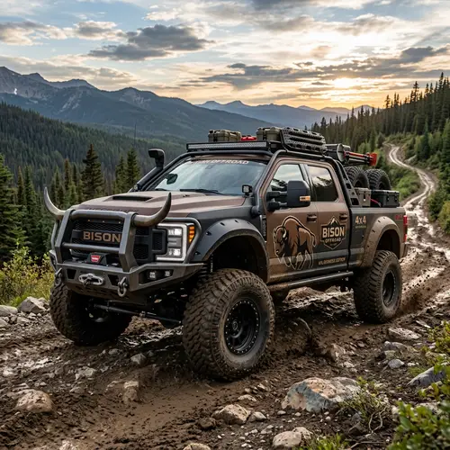 Custom Offroad Bison Theme Vehicle