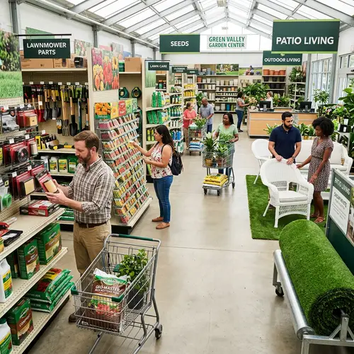Quality Lawn and Garden Parts for Sale | Gardening Store Scene