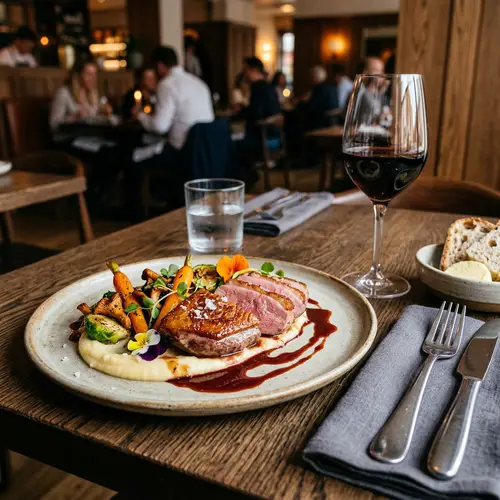 Realistic Gourmet Meal - Delicacies You Can Taste