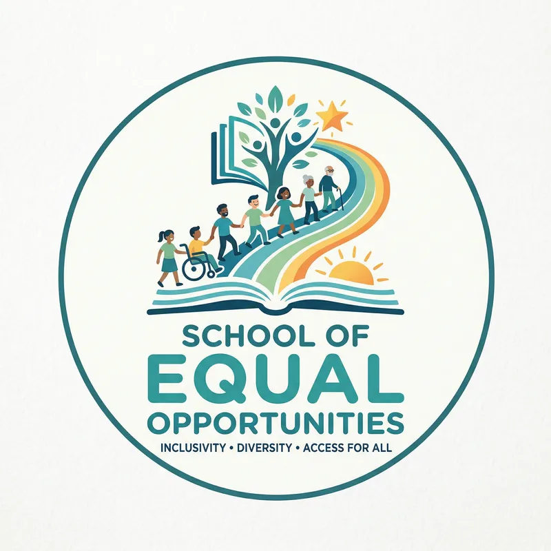 Creative Logo Design for School of Equal Opportunities