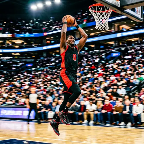 Exciting Basketball Action | Slam Dunk Player in Motion