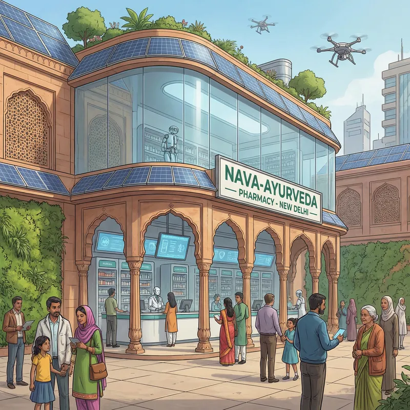 Futuristic Pharmacy Design in India Futuristic Pharmacy Design in India