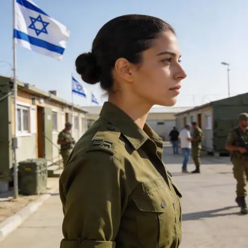 Female Soldier in Israel Defense Forces