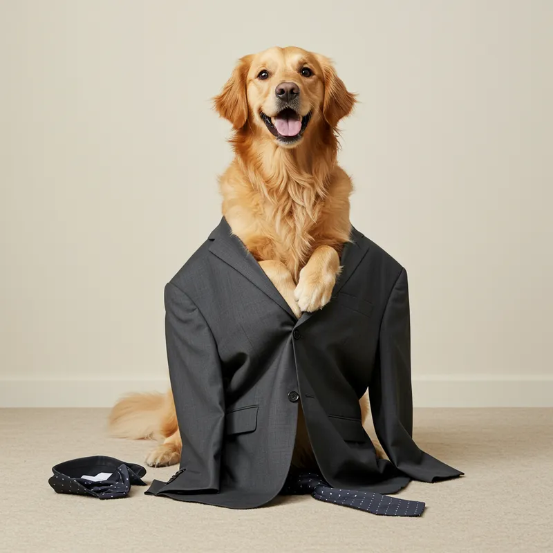 Dog Wearing a Suit: Adorable Pet Fashion