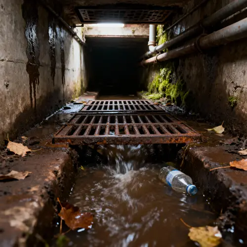 Inside a Sewer: Objects and Structure