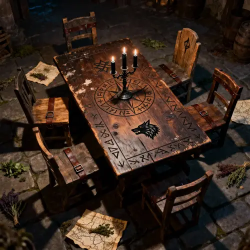 Witcher Style Dining Room Table Ideas
