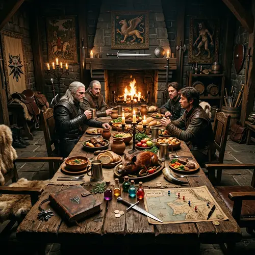 Witcher Style Dining Room Table Ideas