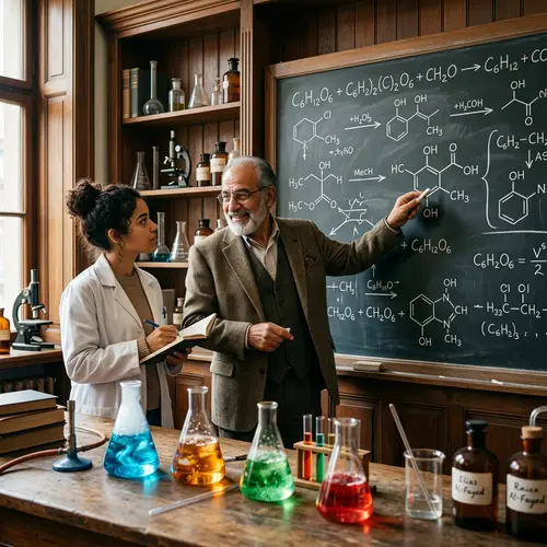 Engaging Chemistry Tale: Professor & Student Insights