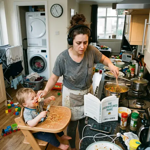 Multitasking Moms: Juggling Life at Home