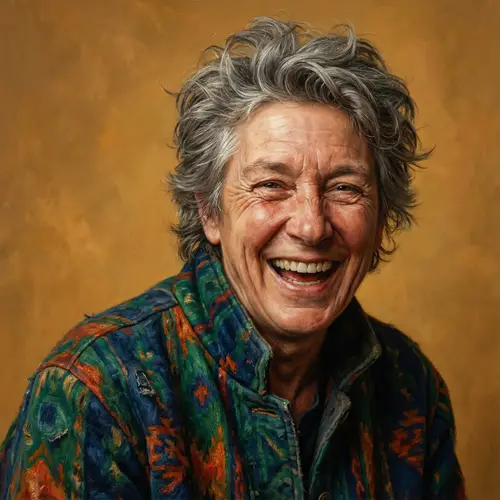 Hyperrealistic Portrait of a Lively Figure | Canon EOS R5 Studio Portrait