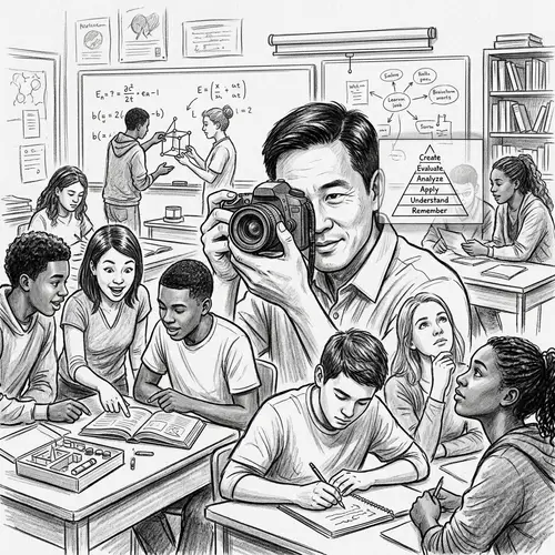 Diverse Student Learning Moments with East-Asian Teacher