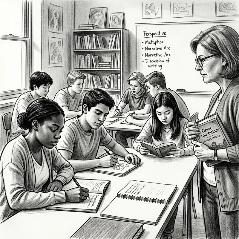 Shaping Perspectives: English Teacher Inspires Creativity Shaping Perspectives: English Teacher Inspires Creativity