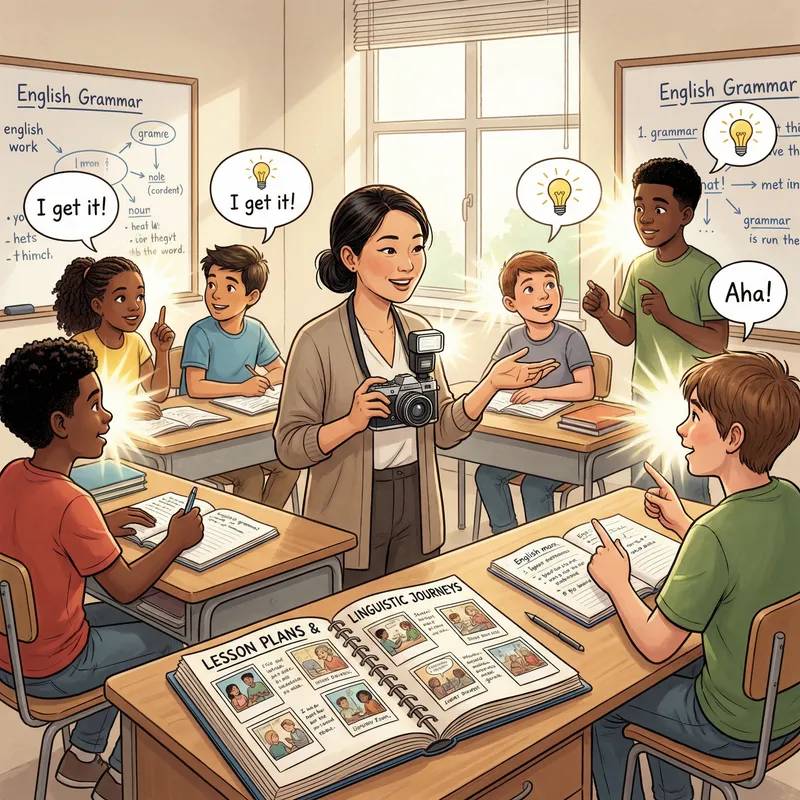 Framing Growth: Teaching Grammar through the Lens of Photography