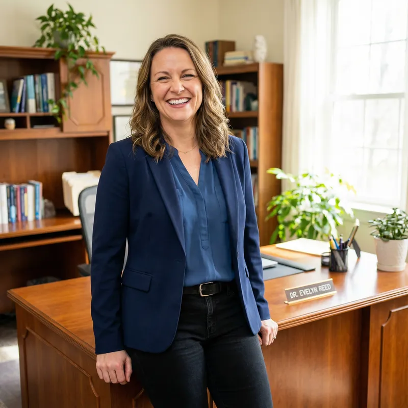 Empowered Woman in Serenity: A Majestic Presence