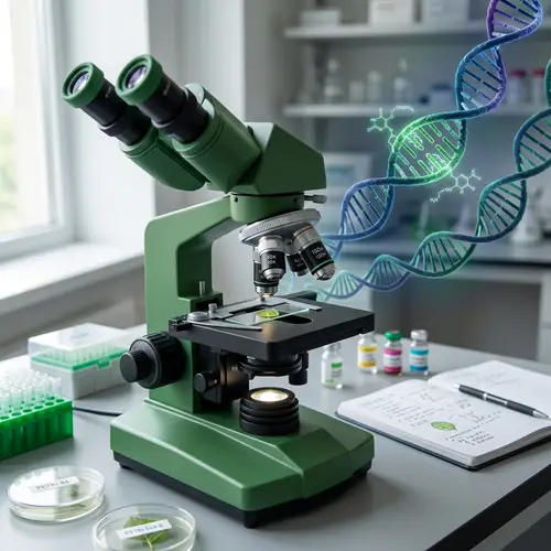 Green-themed Microscope Reveals DNA Modification on Plants