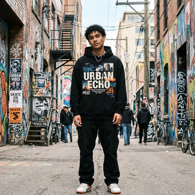 Trendy Hoodie Design: Urban Fashion Essentials
