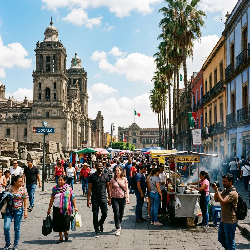 Historic Center of Mexico City: A Colorful Documentary