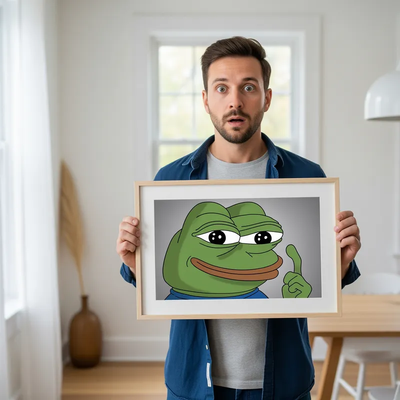 Add Pepe Meme to Your Photo