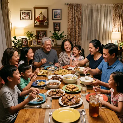 Celebrating Family Meals: Filipino Warmth & Togetherness