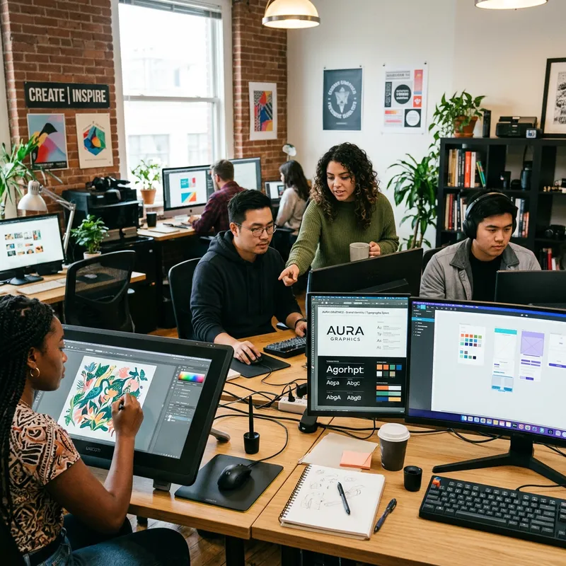 Graphic Design Technology Showcase | Creative Workspace