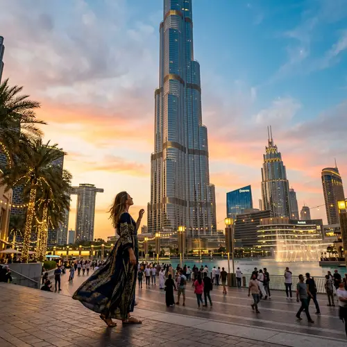 Majestic Burj Khalifa: A Moment of Awe in Dubai