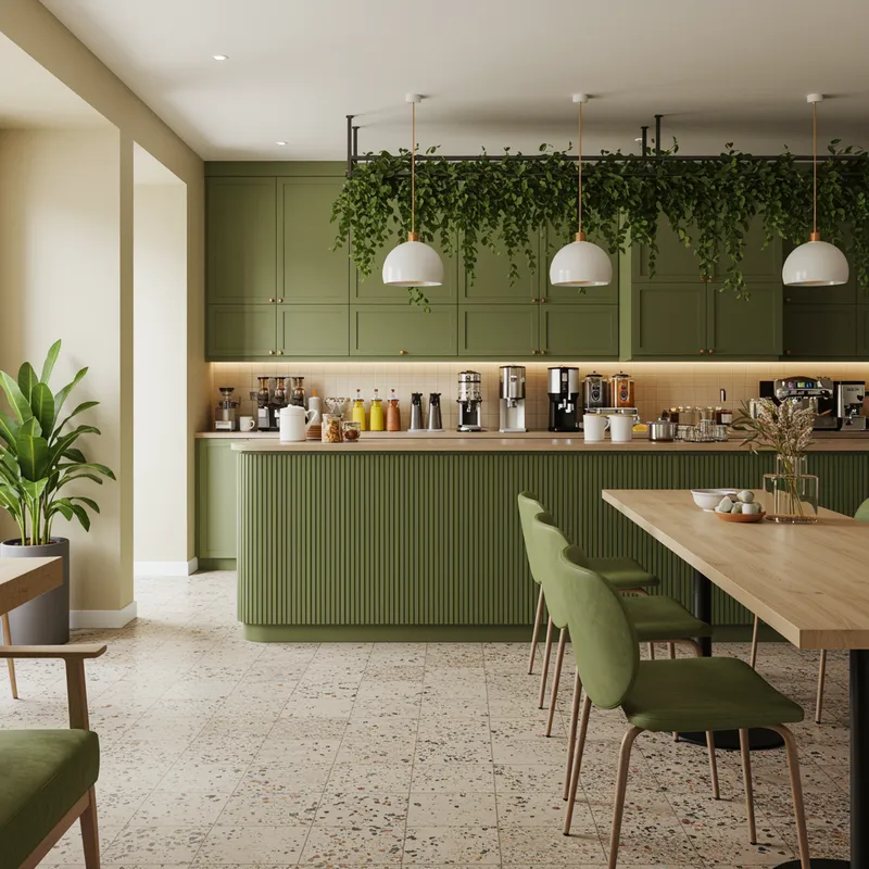 Stylish Kitchen Bar Design for Refreshing Beverages