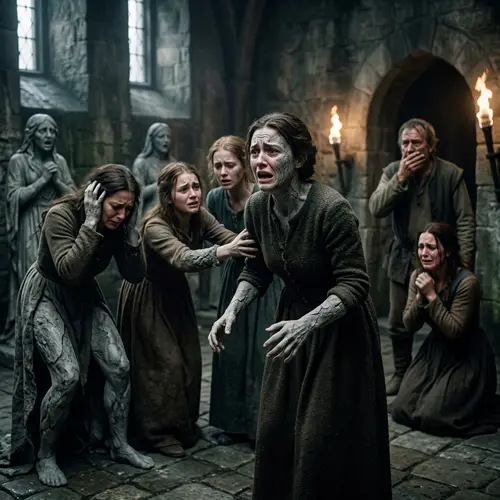 Haunting Disease Turns Women into Stone Statues