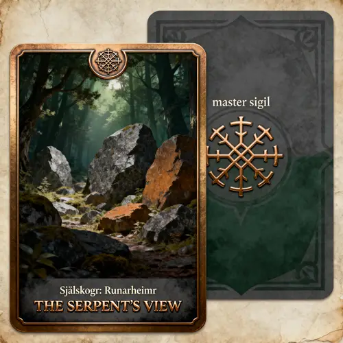 Premium Oracle Card Prototype for Photoshop