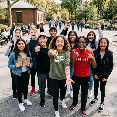 Cultural Unity: 14-Year-Olds Say 'Just Do It'