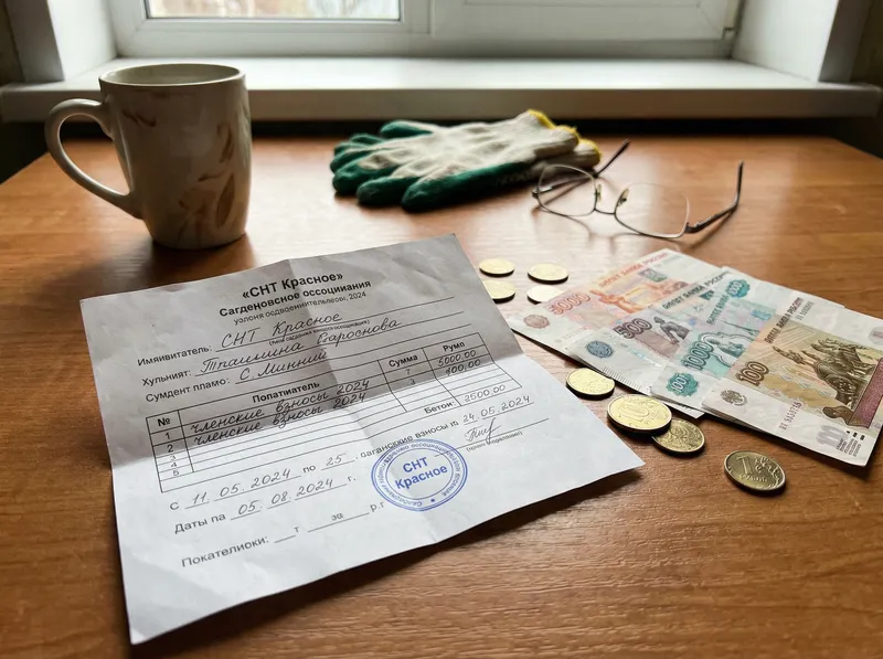 Payment Receipt for СНТ Красное Association