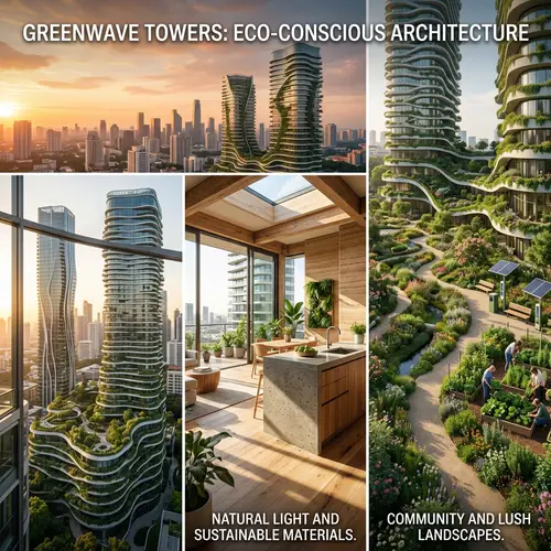Explore GreenWave Towers: Eco-Conscious Architecture