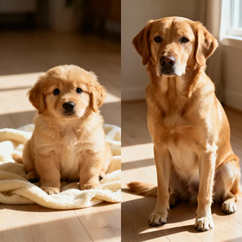 Adult Dog Transformation: Puppy to Dog Looks