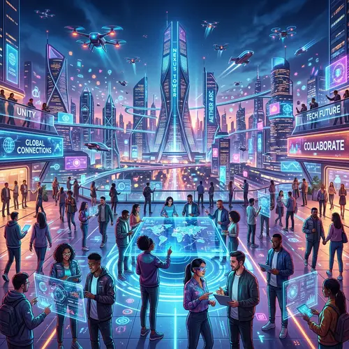 Futuristic Innovation and Coherence | Cityscape Collaboration