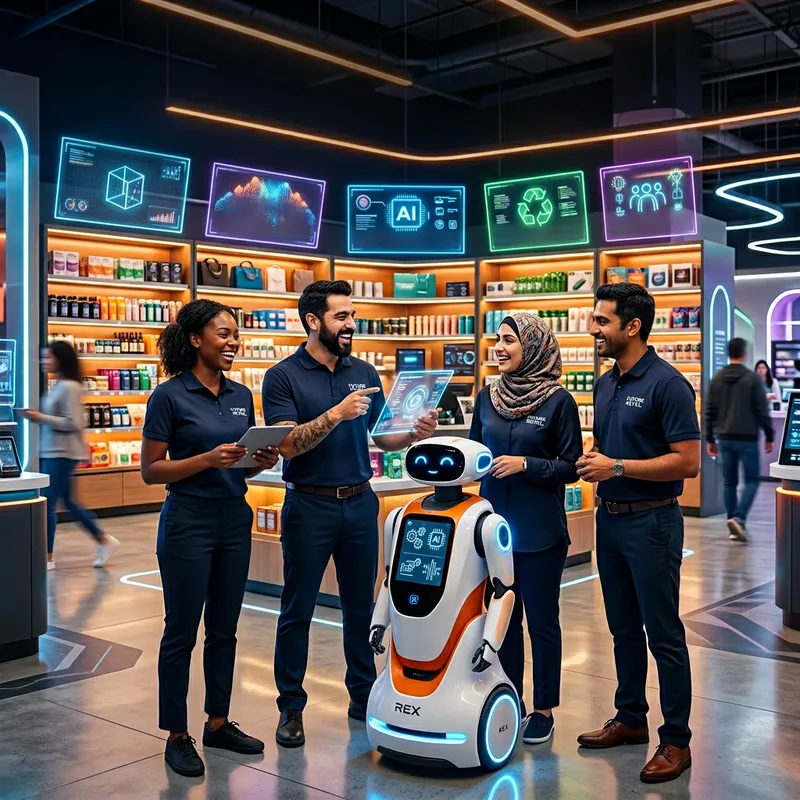 Futuristic Retail Innovation and Team Cohesion