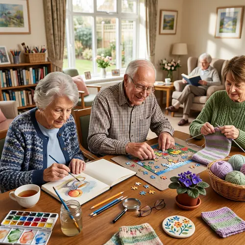 Elderly Activities & Still Life | Engage Seniors with Nature and Art