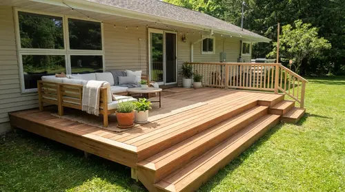 Scandinavian Style Deck Design Inspiration