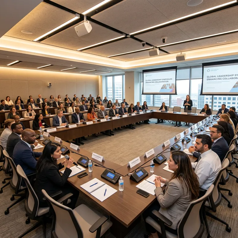 Optimal Communication 100-Person Conference Room Design